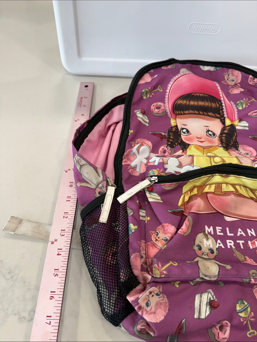 Melanie Martinez Purple Character Backpack - Picture 10 of 10
